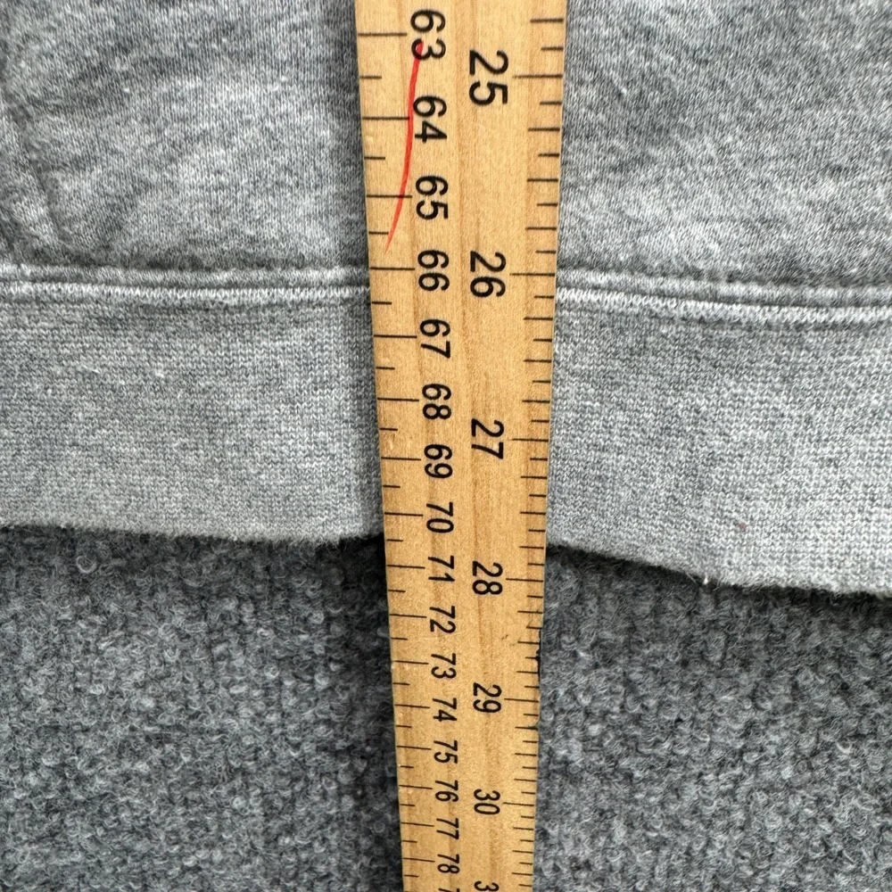 Nike Sportswear Full Zip Hoodie Mens Large Gray Long Sleeve Fleece Outdoor